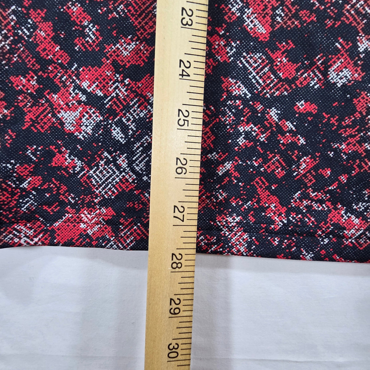 Under Armour Men’s Performance Golf Polo Red Black Pattern NWT Size S