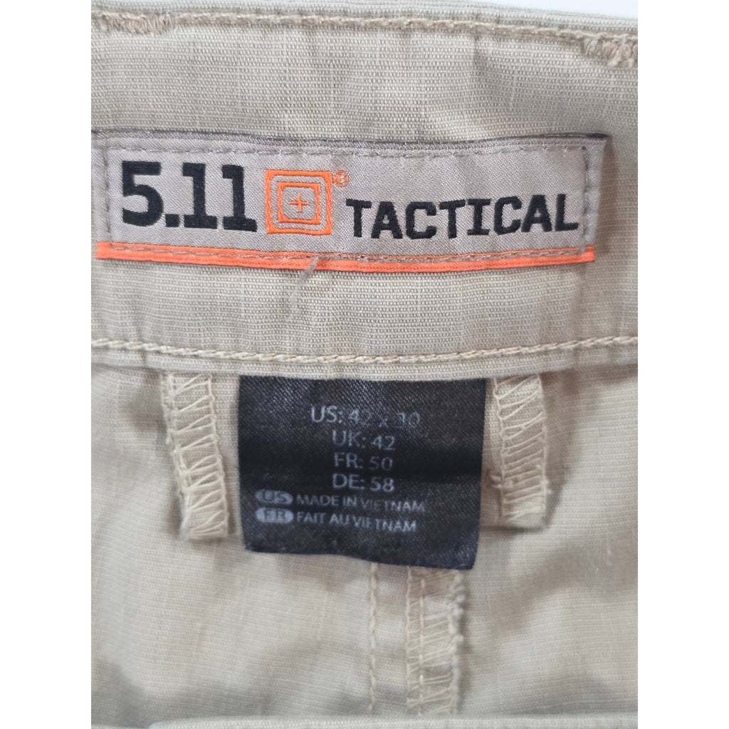 5.11 Tactical Cargo Pants Khaki Tactical Utility Mens 42x30