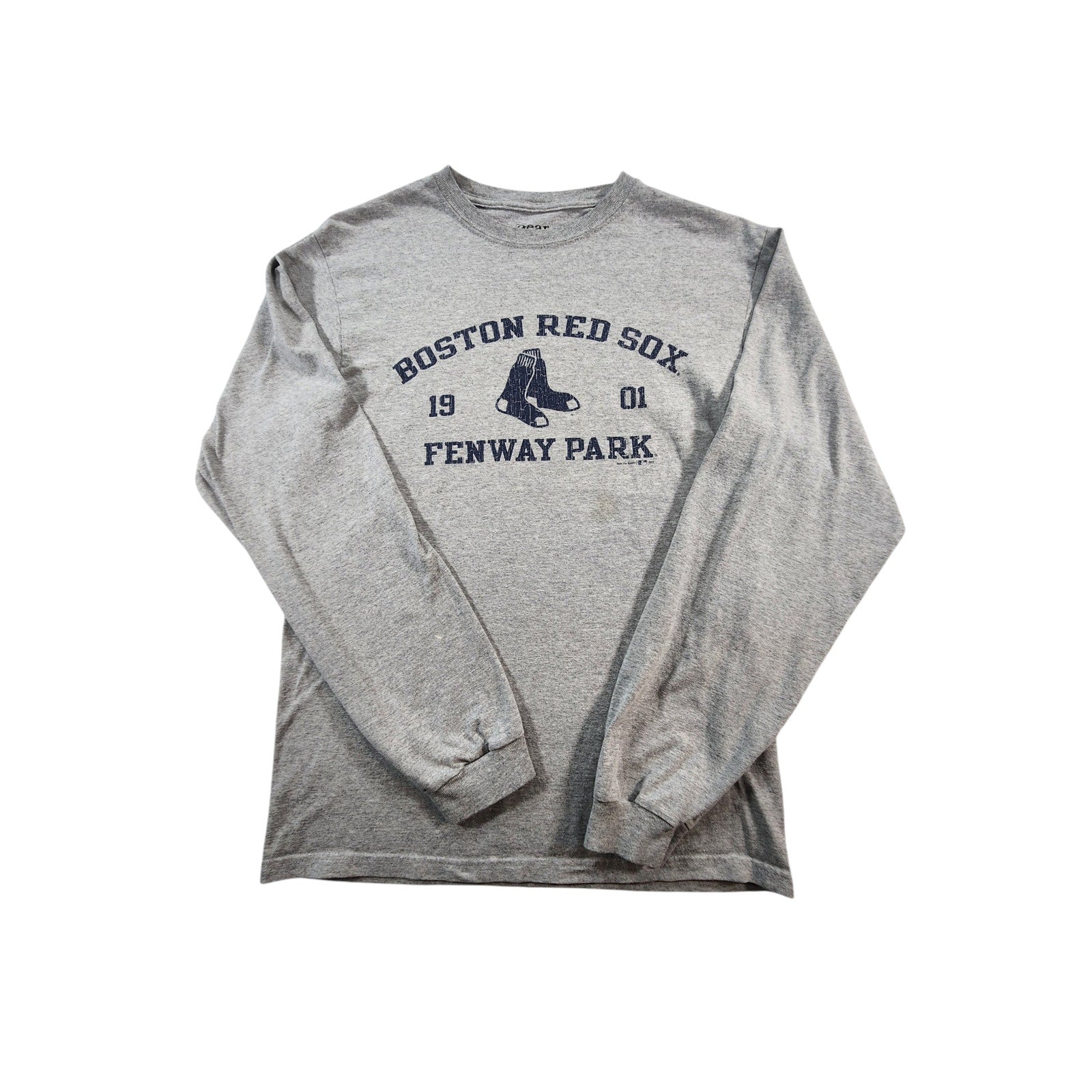 Gear for Sports Boston Red Sox Fenway Park Gray Long Sleeve T-Shirt Men's M