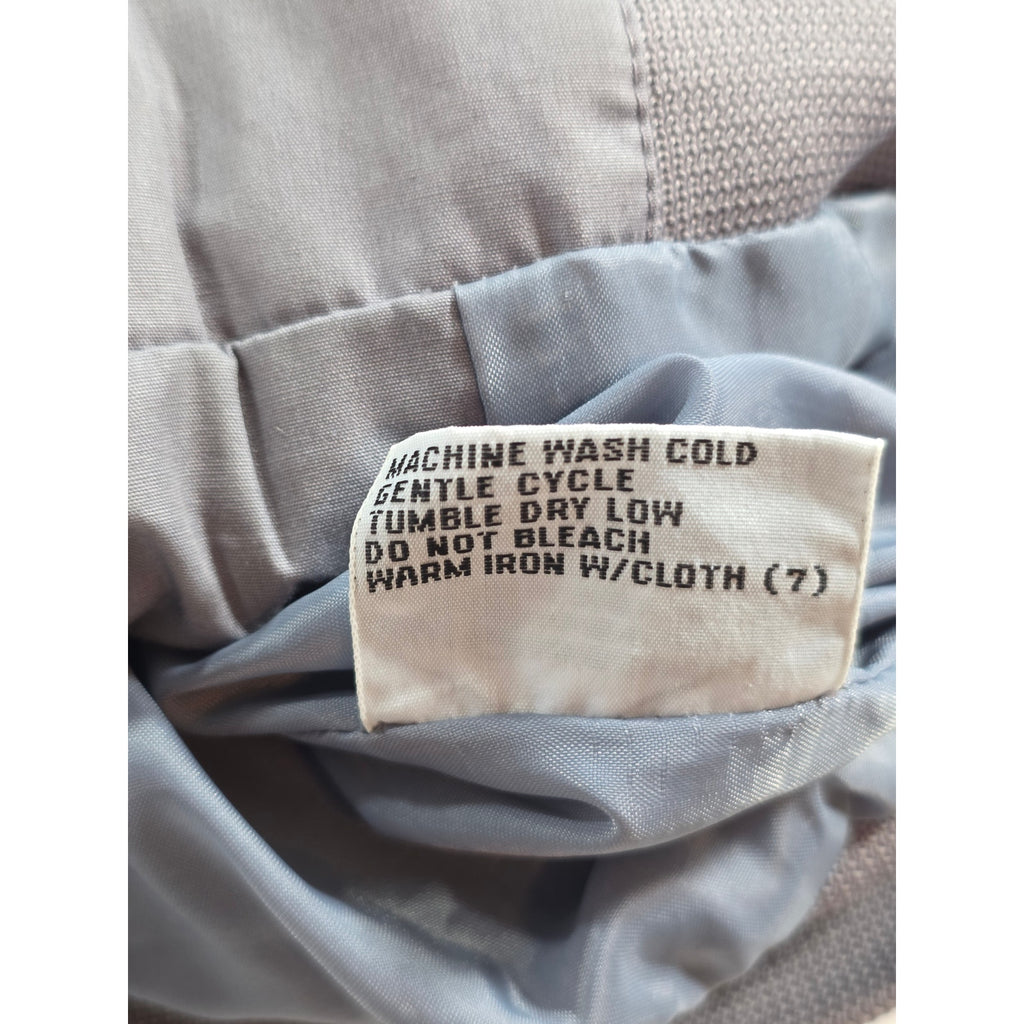 Members Only Jacket Gray Full Zip Lightweight Mens 42