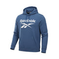 Reebok Mens XXL Blue Performance Graphic Logo Pullover Hoodie 3RSMJ1389 NWT