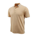 PGA Tour Men's Golf Polo Shirt Small Orange Cream Short Sleeve Pocket