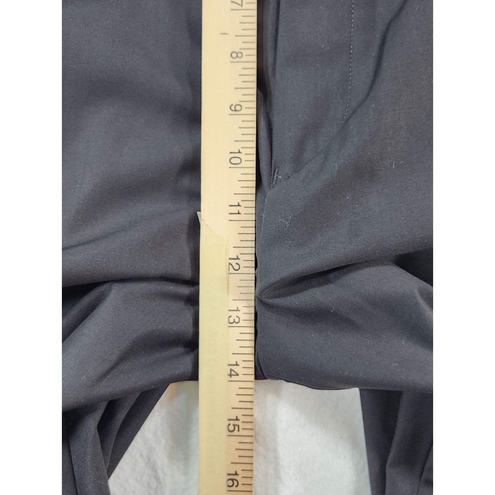 Vittorio St. Angelo Men's Pleated Black Dress Pants 50W NWT Unhemmed