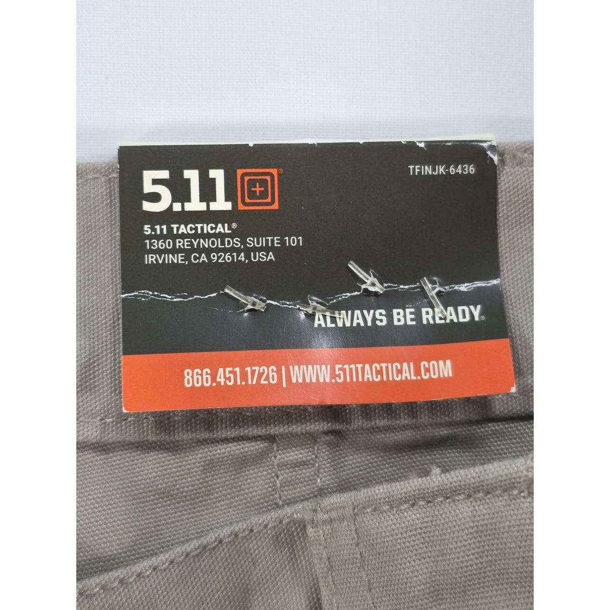 5.11 Tactical Mens Khaki Cargo Pants 50L NWT Tactical Workwear