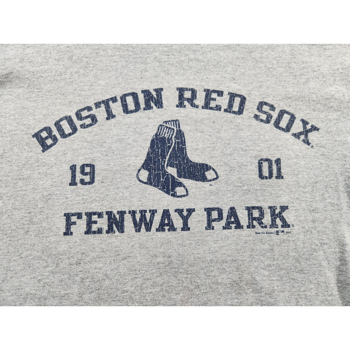 Gear for Sports Boston Red Sox Fenway Park Gray Long Sleeve T-Shirt Men's M