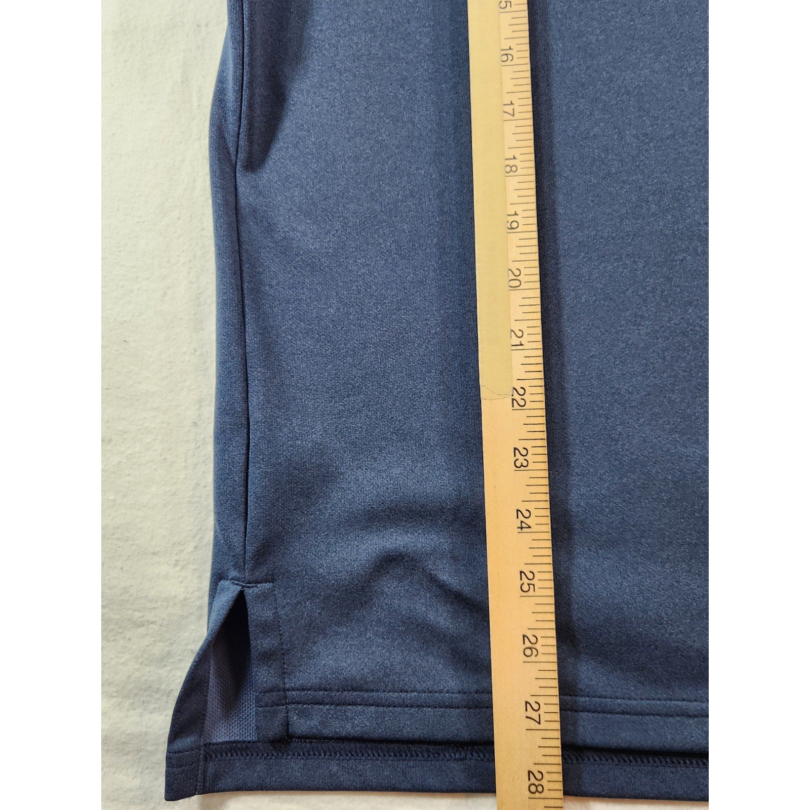 Eddie Bauer FreeDry Men's Blue Performance Polo Shirt Size L