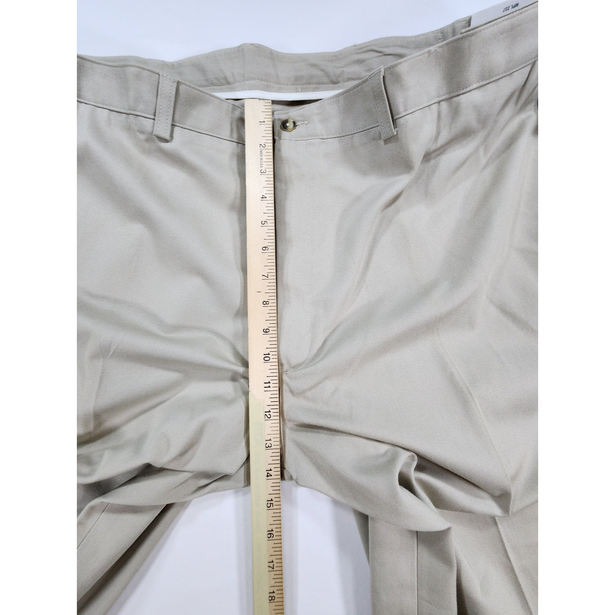 Cross & Winsor Khaki Chino Pants Mens 50x29 Stretch Comfort Waistband NWT