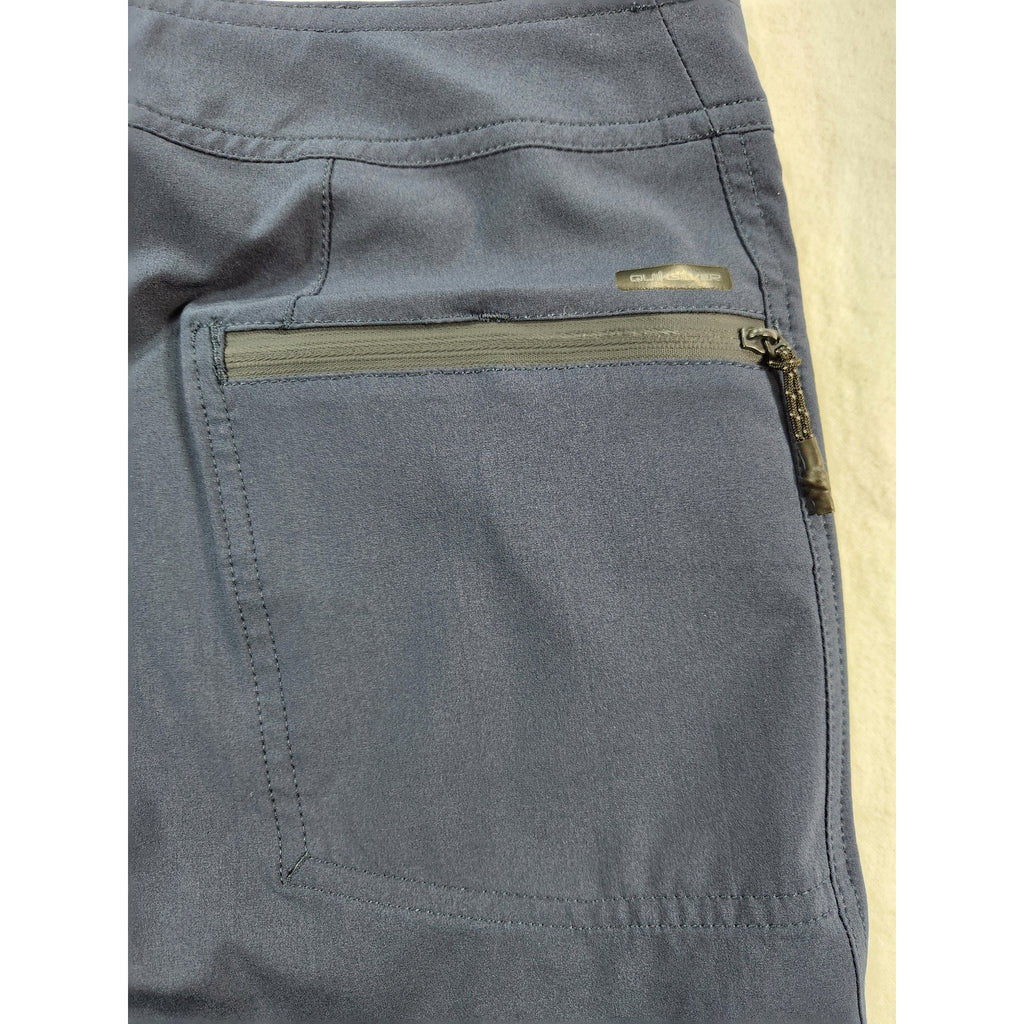 Quiksilver Highline Men's Blue Board Shorts Drawstring Size 33