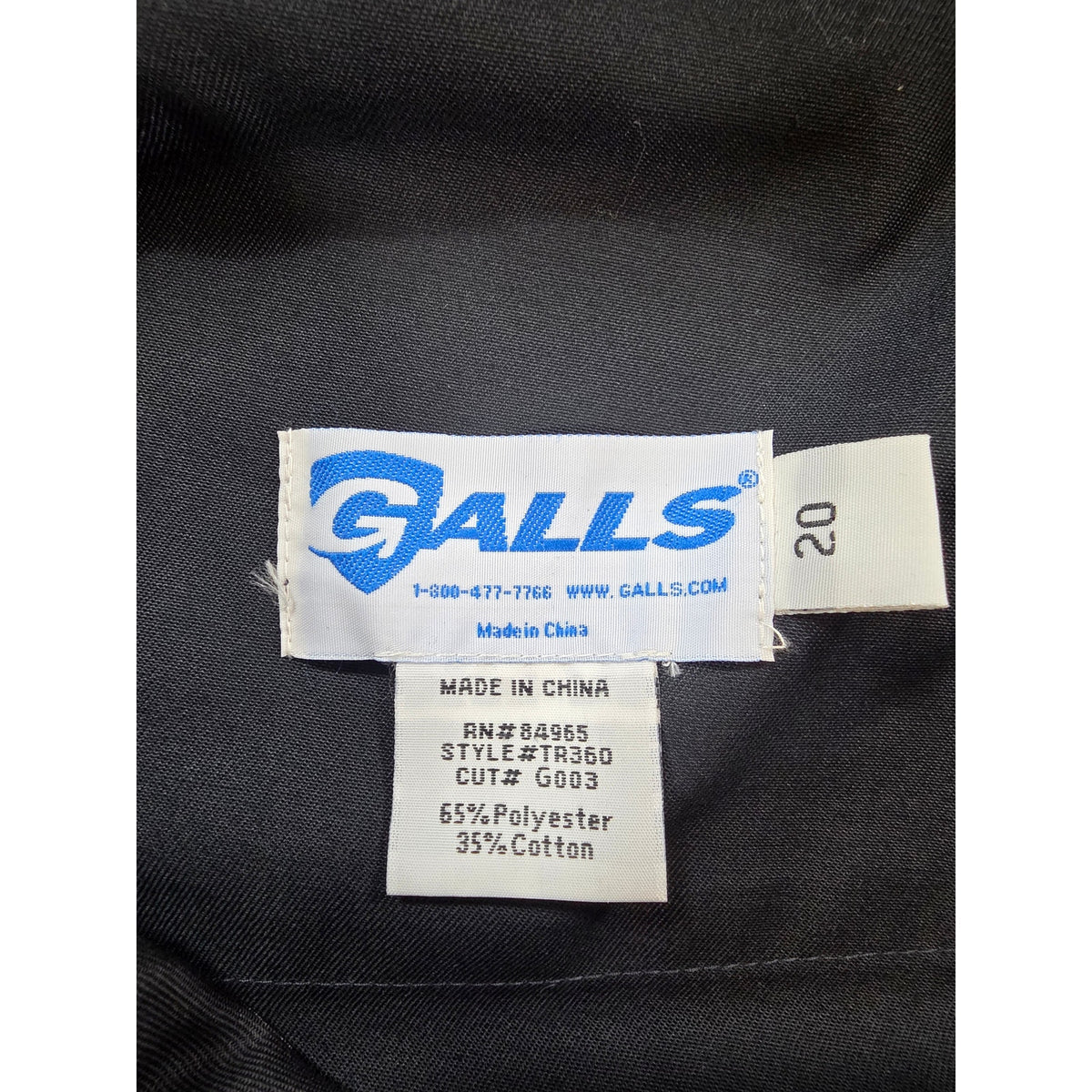 Galls Work Pants Reflective Scotchlite Safety Utility Womens 20 NWT