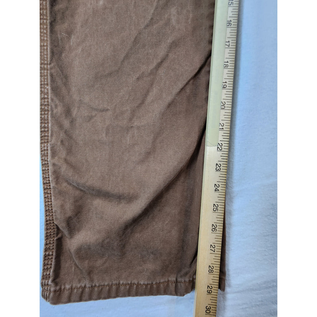 Dickies Men's Brown Relaxed Fit Carpenter Pants 34x30