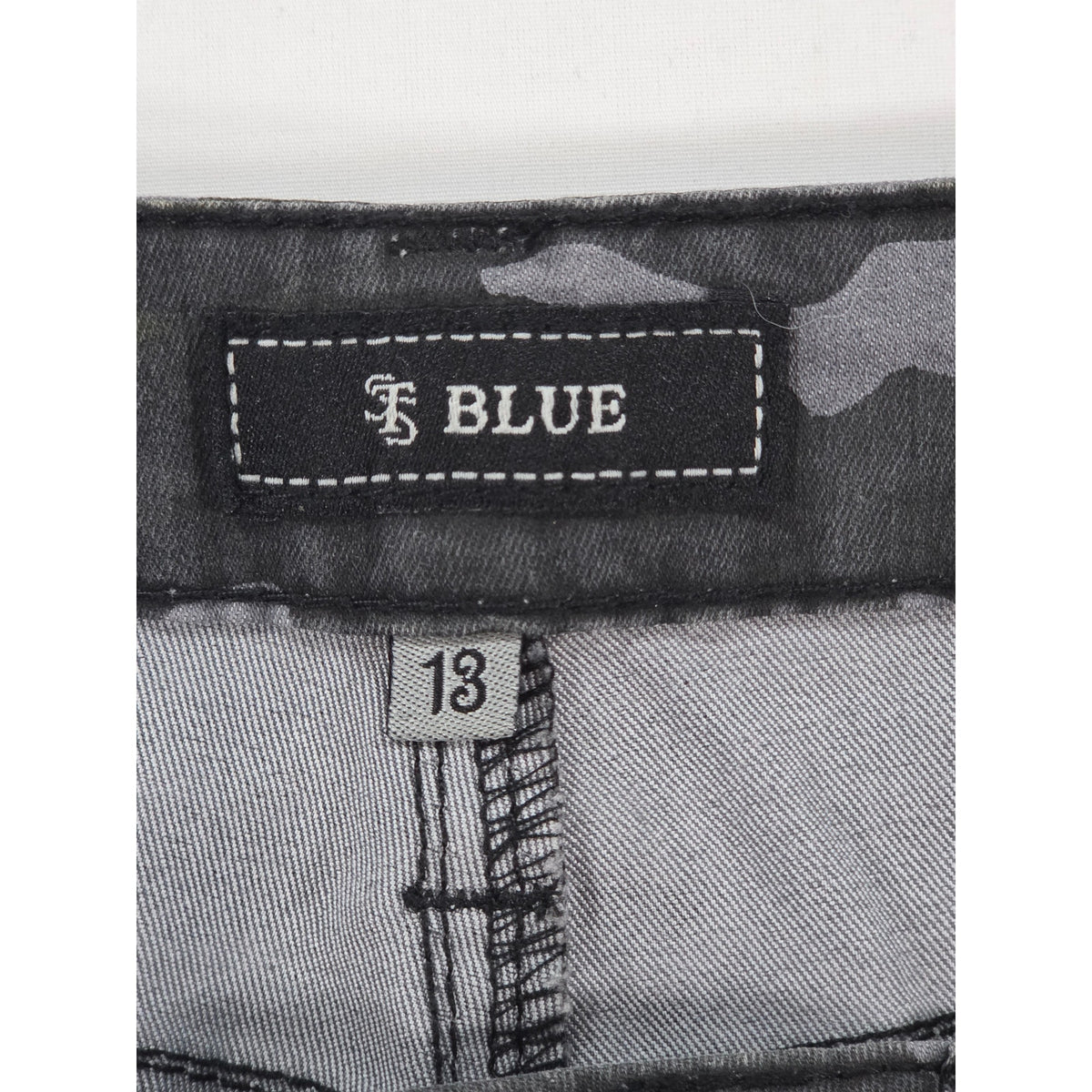 STS Blue Camo Pants Skinny Stretch Womens 13 NWT