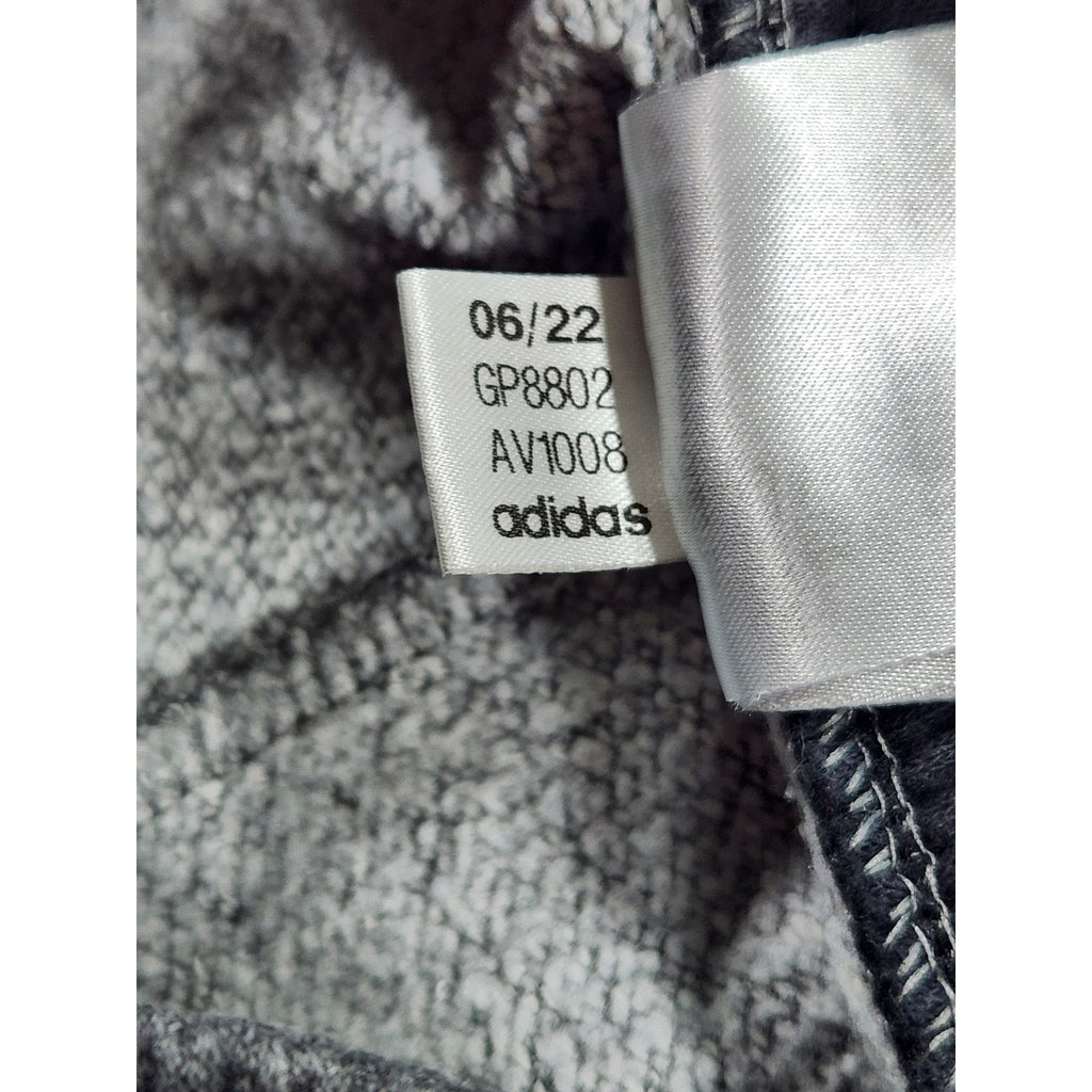 Adidas Men's Gray 3-Stripes Jogger Sweatpants Size S