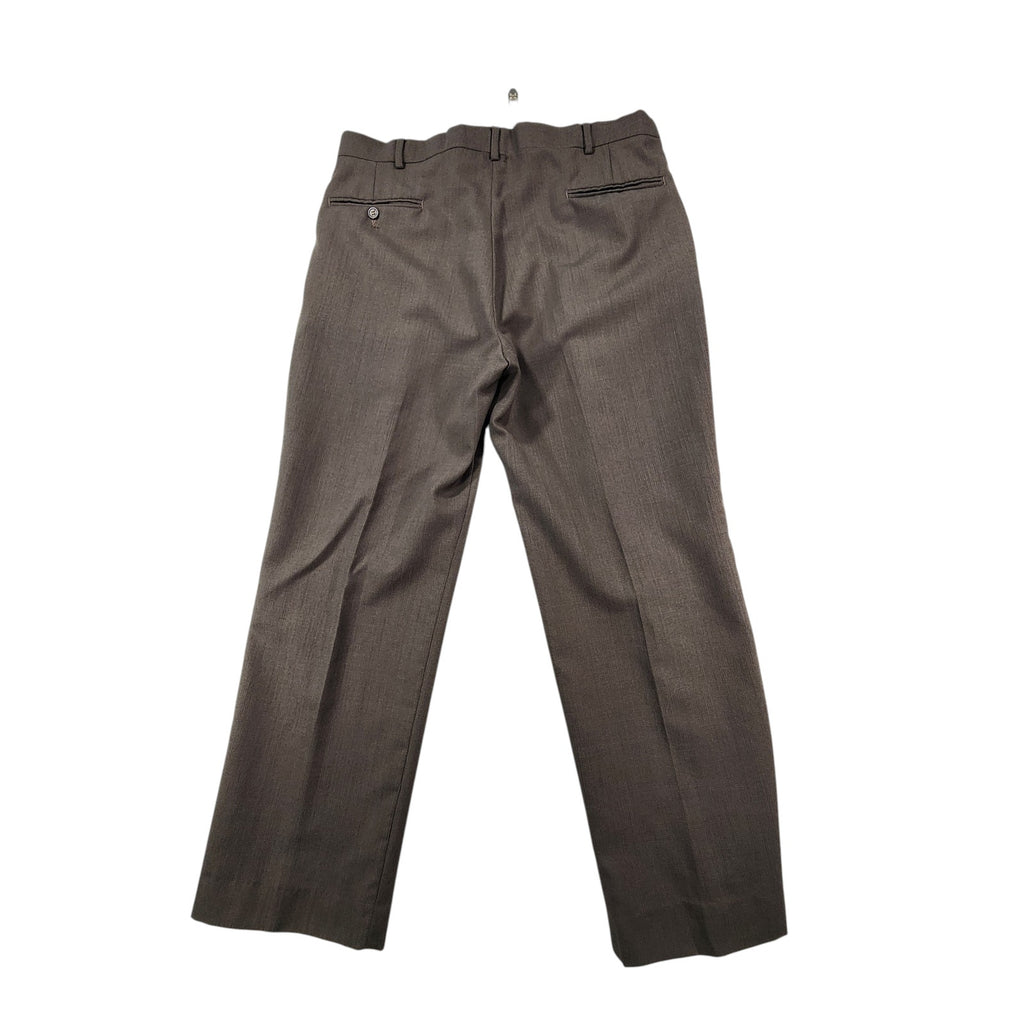TownCraft Men's Brown Two Piece Suit 44R Jacket Matching Dress Pants