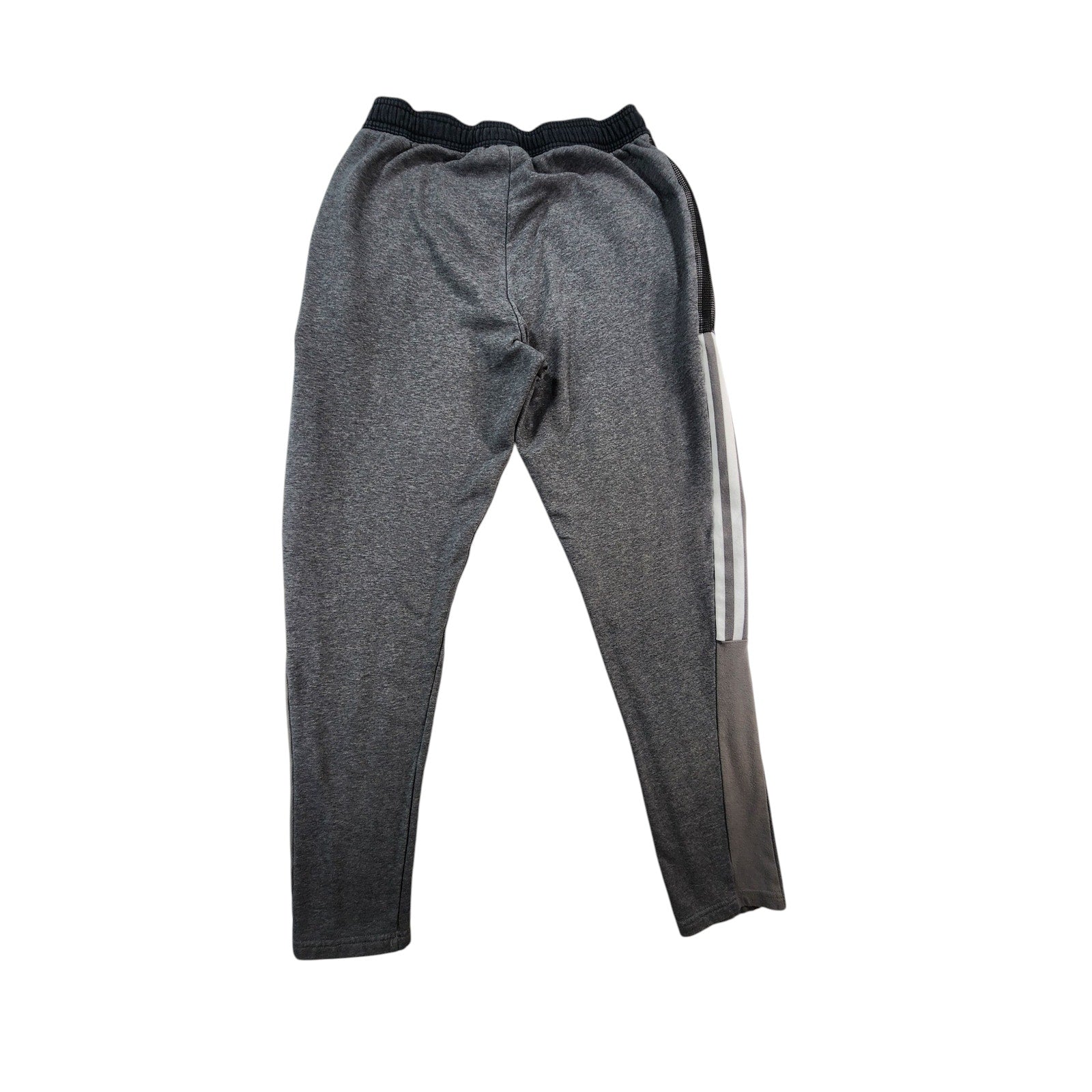 Adidas Men's Gray 3-Stripes Jogger Sweatpants Size S