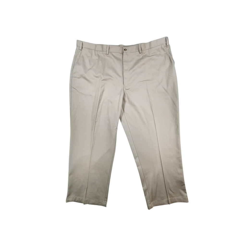 Cross & Winsor Khaki Chino Pants Mens 50x29 Stretch Comfort Waistband NWT