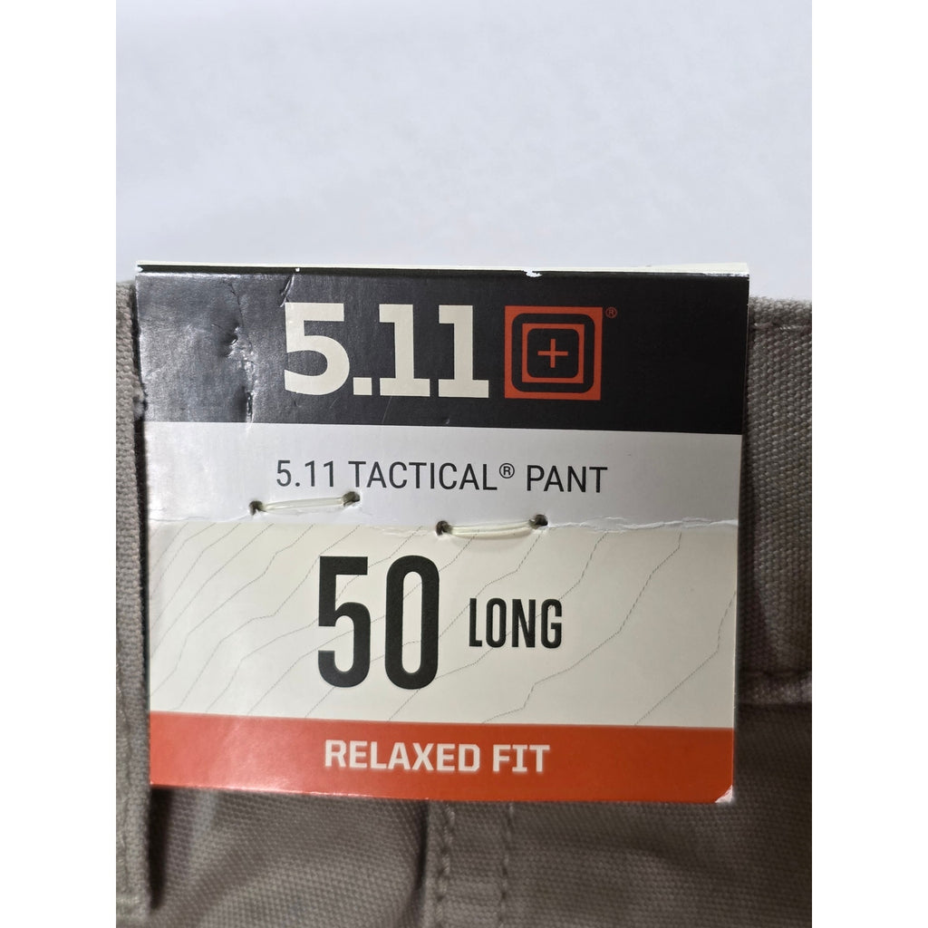 5.11 Tactical Mens Khaki Cargo Pants 50L NWT Tactical Workwear