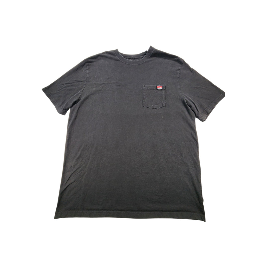Wrangler Workwear Men's T Shirt 3XLT Black Pocket Short Sleeve Big Tall Work