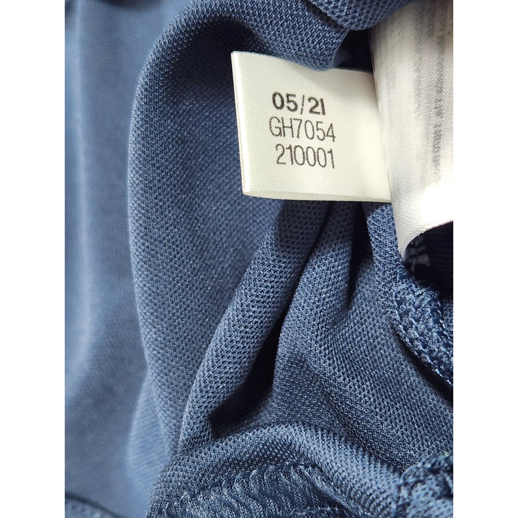 Adidas UPF 50 Quarter Zip Pullover Mens XL Blue Gray Golf Athletic Shirt NWT