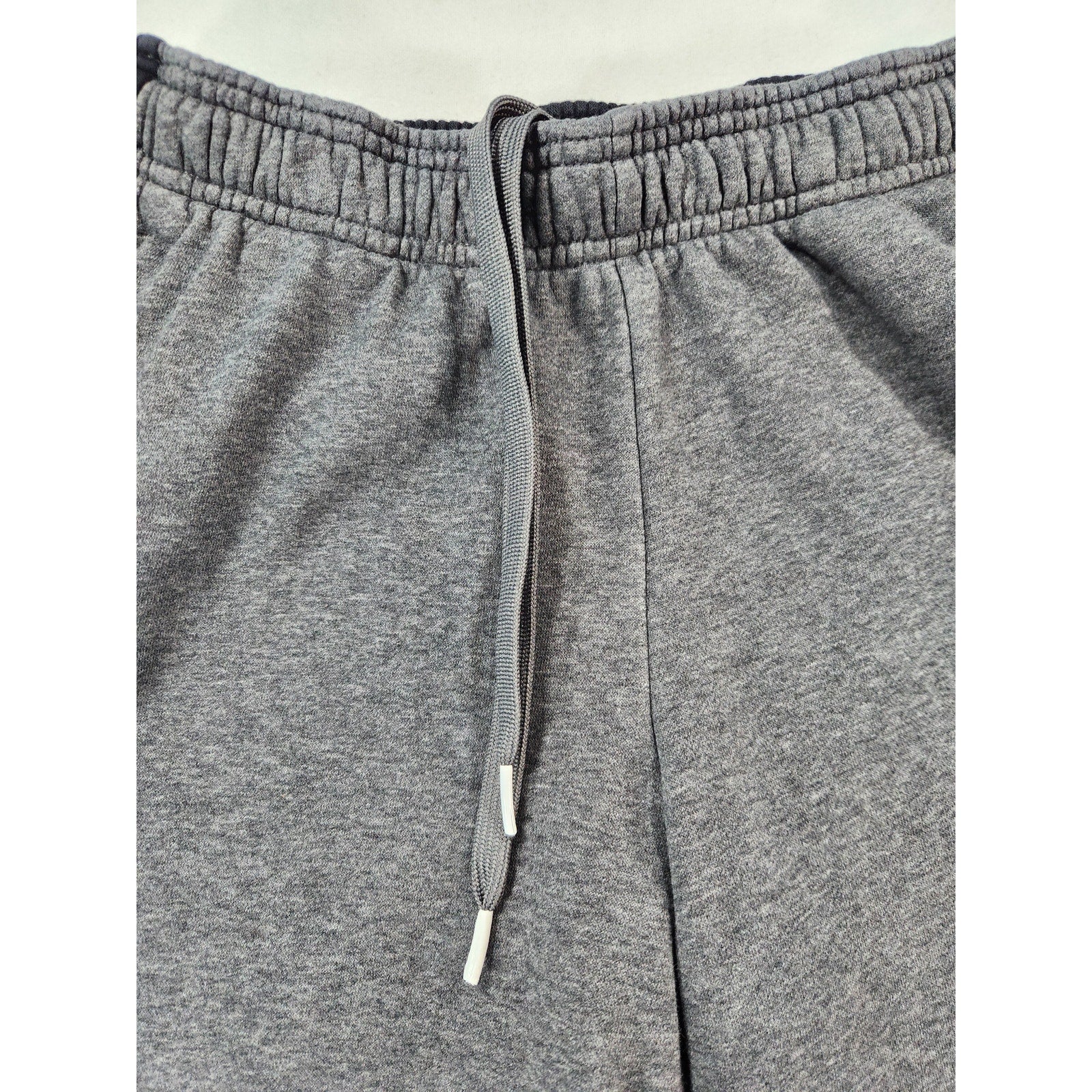 Adidas Men's Gray 3-Stripes Jogger Sweatpants Size S