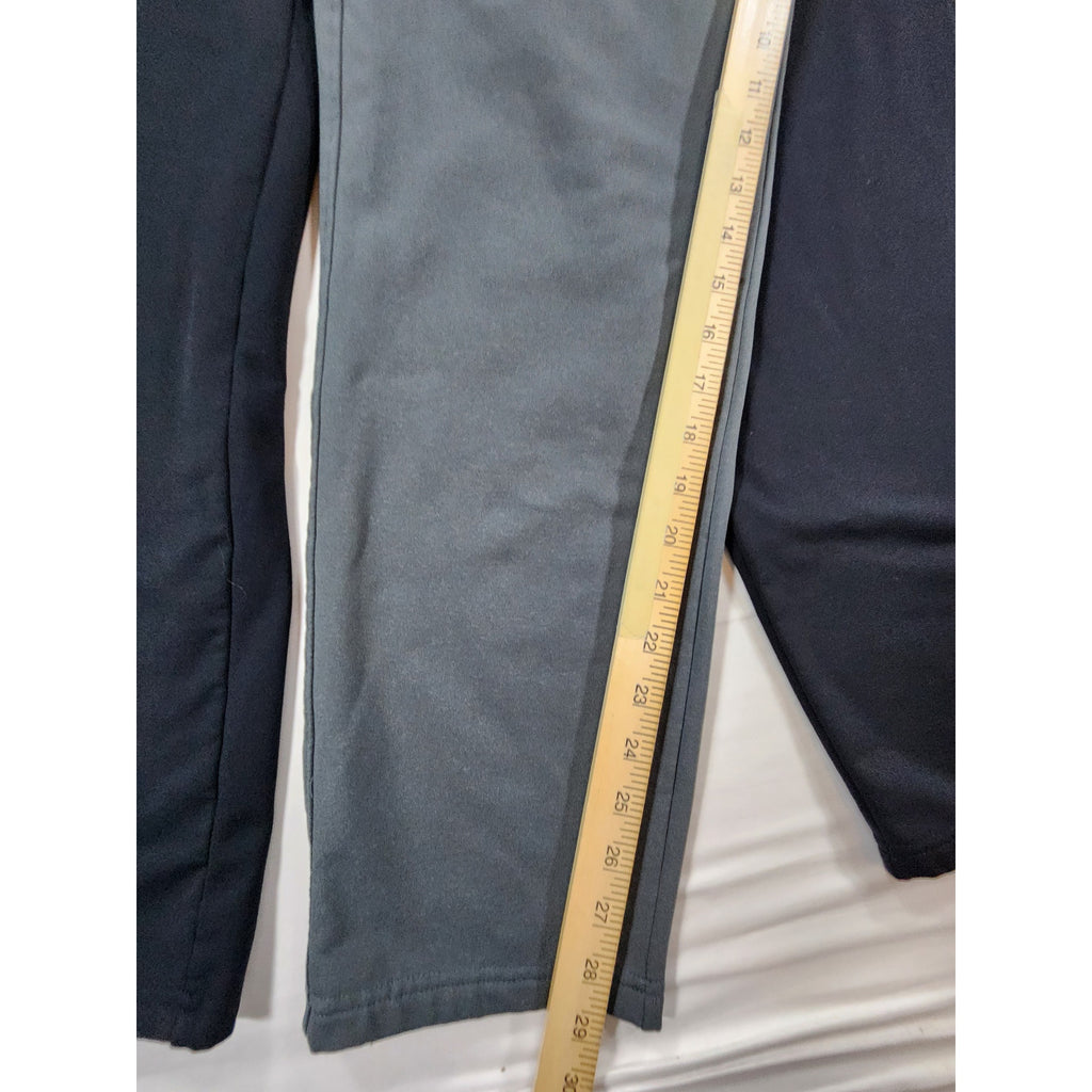 Gymreapers Jogger Pants Mens L 2 Pack Athletic Training Sweatpants Black Gray