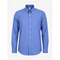 Brooks Brothers 1818 Men's Blue Dress Shirt 16 34/35 Button Down Long Sleeve