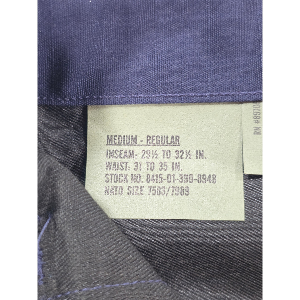 Propper Public Safety Tactical Cargo Pants Button Fly Navy Mens Medium Regular NWT