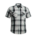 Beverly Hills Polo Club Men's Shirt S Plaid Short Sleeve Western Button Up