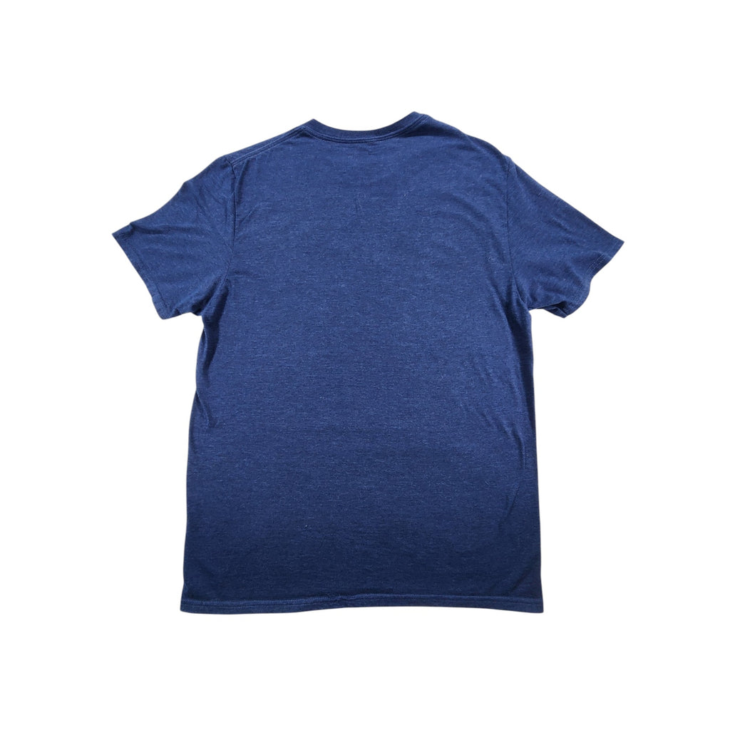 Oscar Mayer Men's T Shirt Large My Bologna Has A First Name Graphic Logo Blue