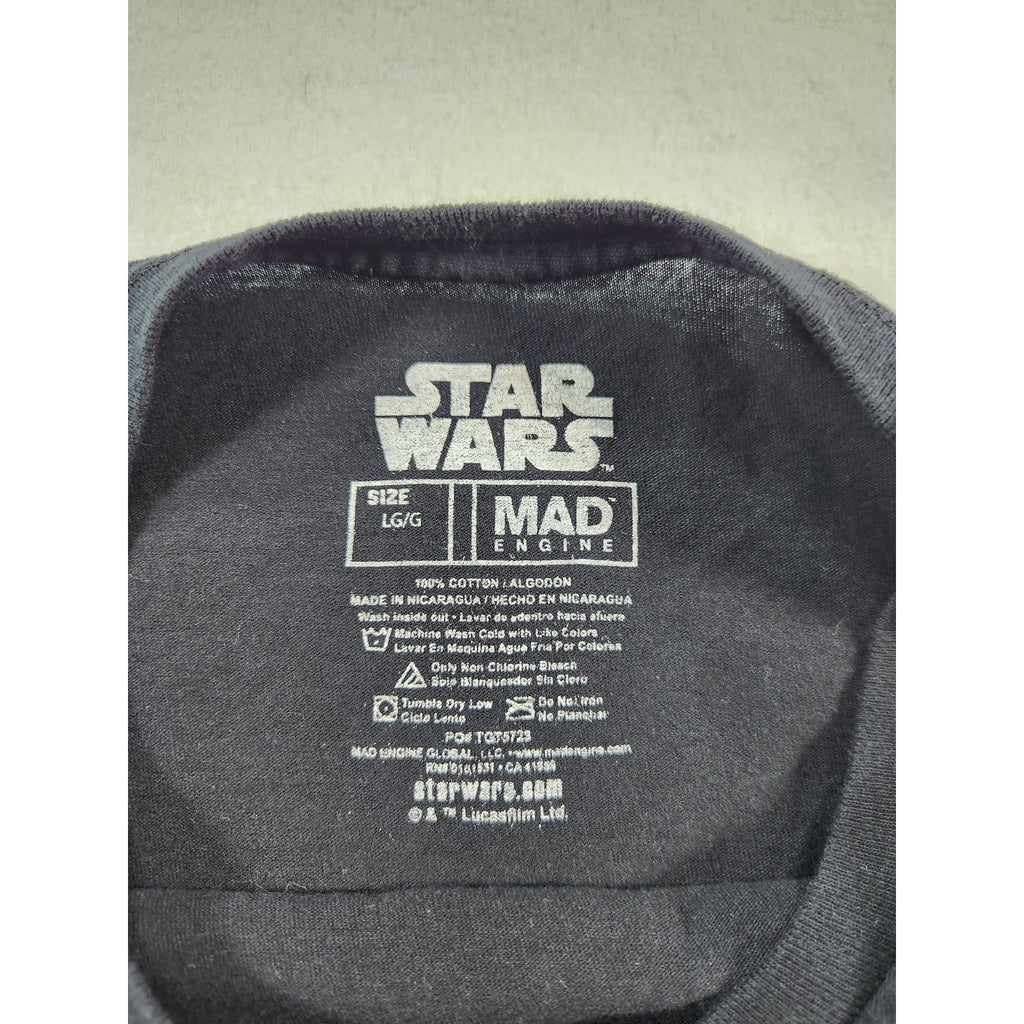 Star Wars Mad Engine Men's Come to the Dark Side Graphic T-Shirt Size L