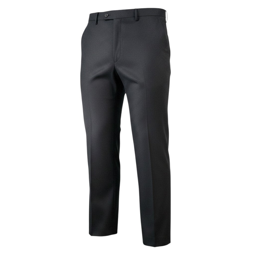 Saddlebred Men's Black Dress Pants 36x29 Classic Fit Slacks