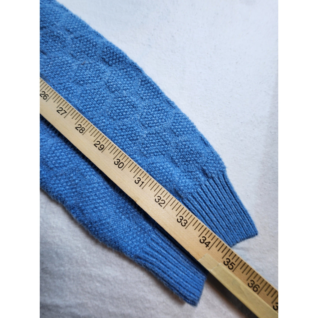 Southern Proper Men's 1/4 Zip Sweater Blue L Pullover
