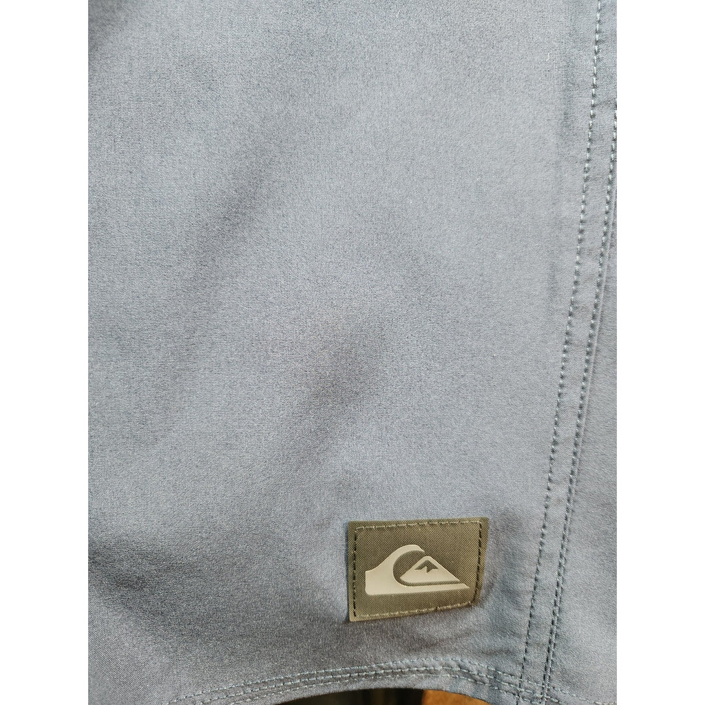 Quiksilver Highline Men's Blue Board Shorts Drawstring Size 33