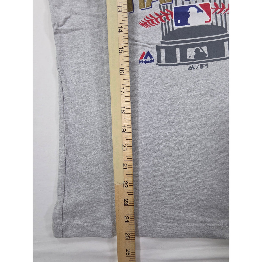 Next Level Cubs 2016 World Series Champions Youth Gray T-Shirt M NWT MLB