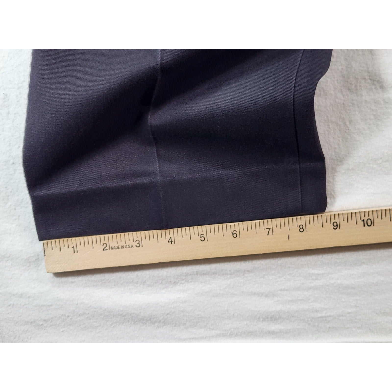Savane Men's Comfort Waist Black Khaki Pants 36x29