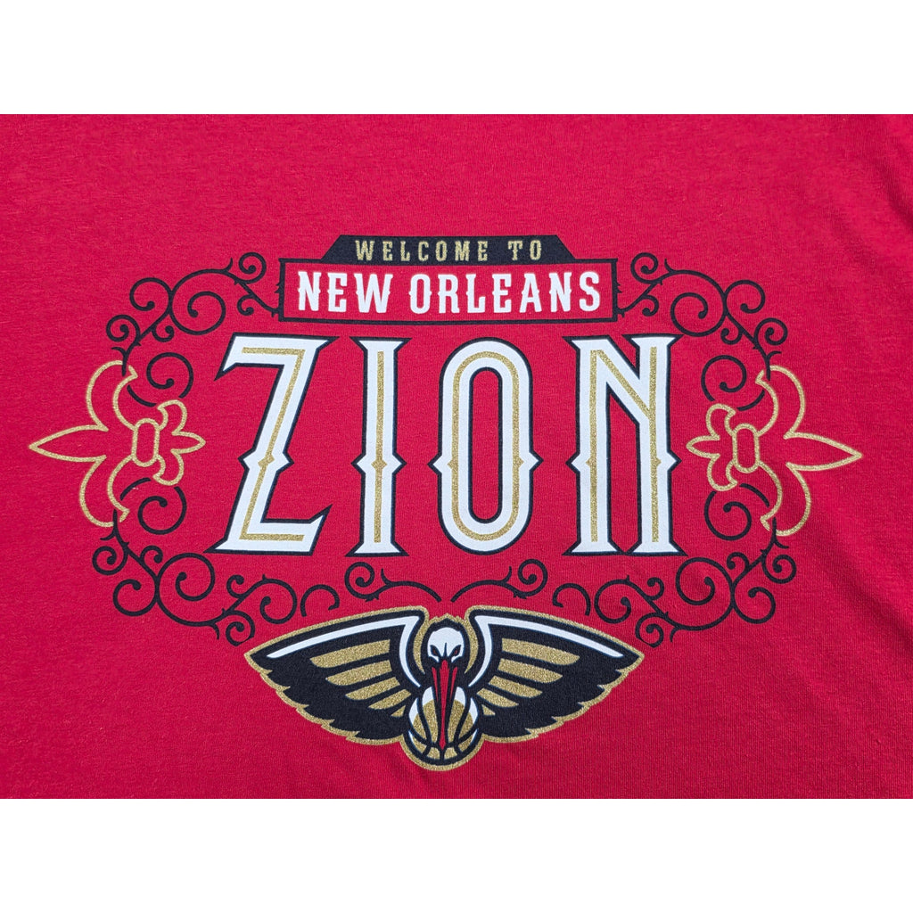 Fanatics Zion Williamson New Orleans Pelicans Red NBA T-Shirt Mens Large NWT