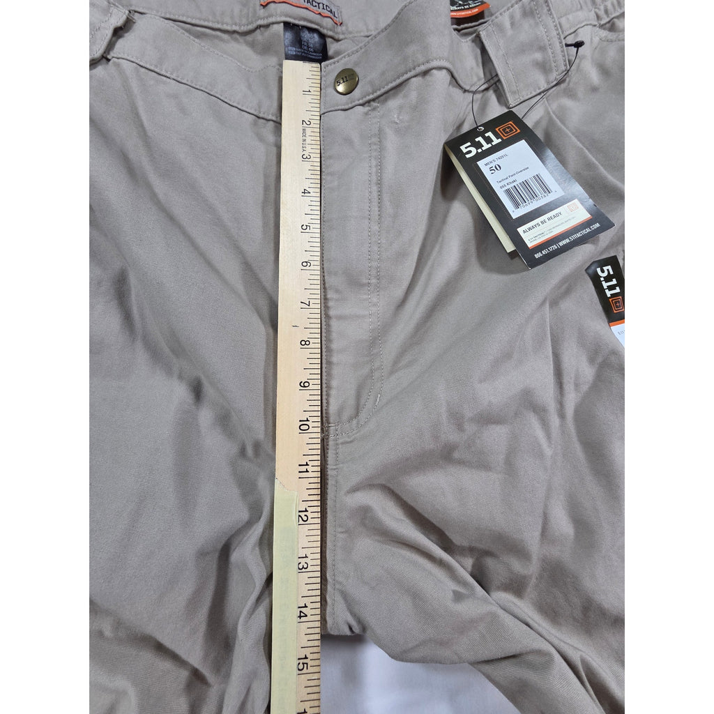 5.11 Tactical Mens Khaki Cargo Pants 50L NWT Tactical Workwear