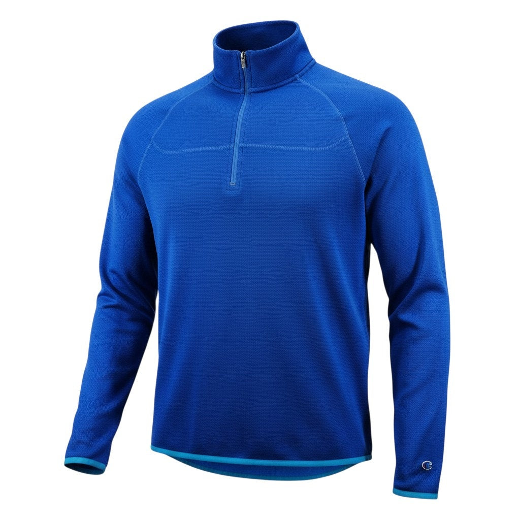 Champion Duofold WarmCTRL Men's Shirt Large Blue Long Sleeve Base Layer