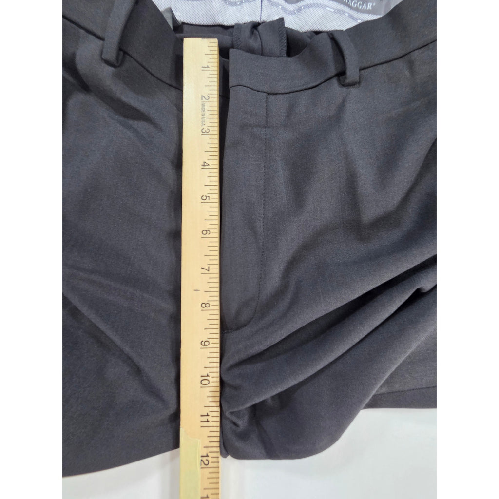Haggar Dress Pants Classic Fit Charcoal Comfort Mens 36x30 NWT