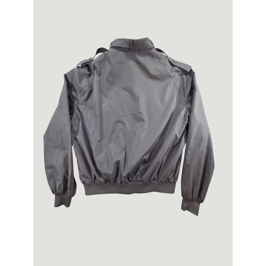 Members Only Jacket Gray Full Zip Lightweight Mens 42