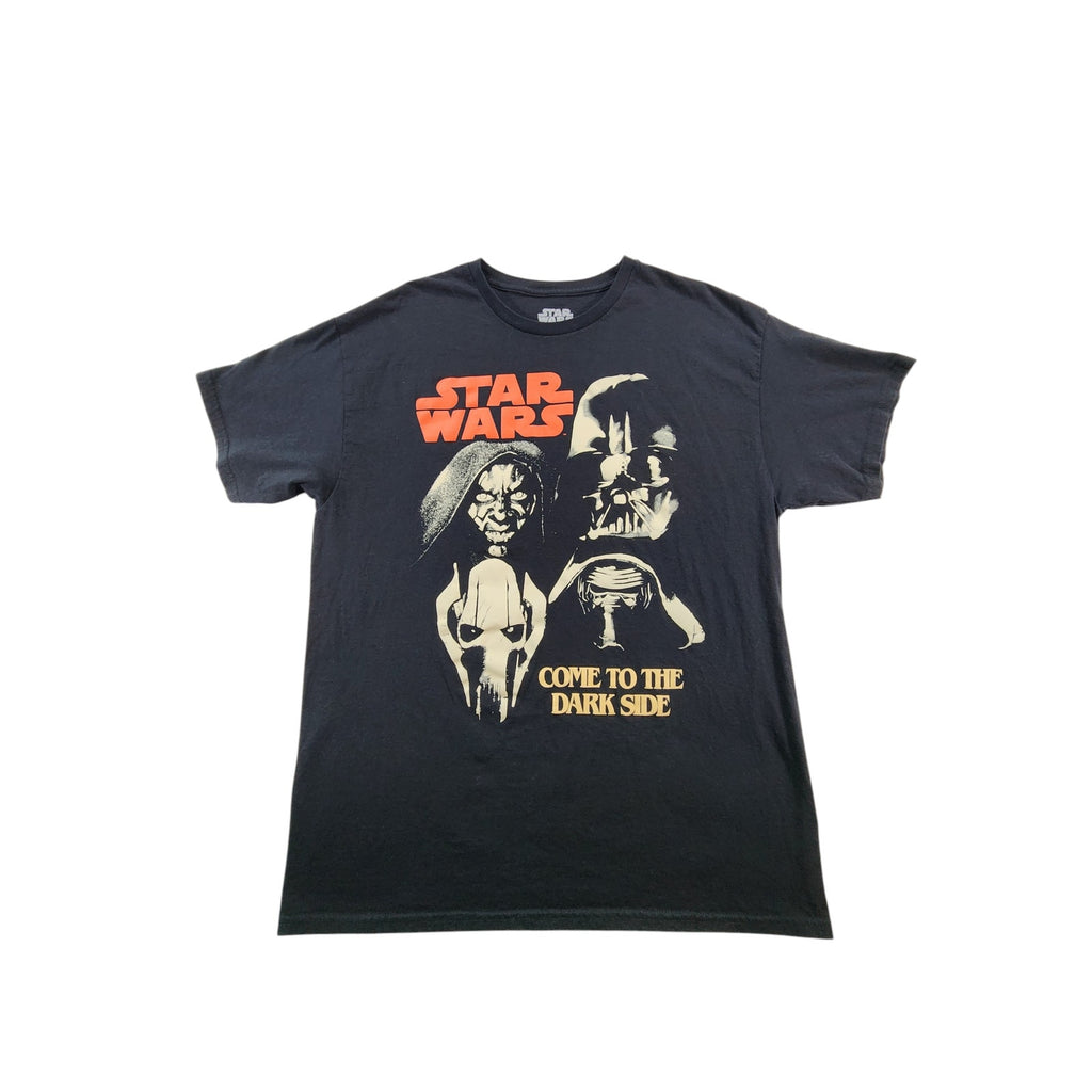Star Wars Mad Engine Men's Come to the Dark Side Graphic T-Shirt Size L