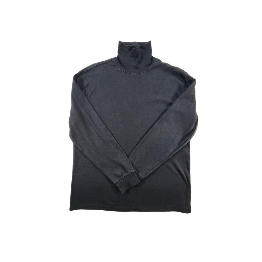 Saddlebred Men's Black Mock Neck Long Sleeve Pullover Shirt Size XL