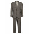 TownCraft Men's Brown Two Piece Suit 44R Jacket Matching Dress Pants