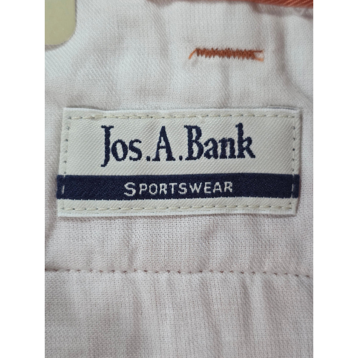 Jos A Bank Shorts Orange Pleated Classic Casual Mens 33 NWT