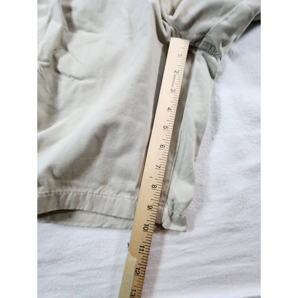 Saddlebred Men's Below the Knee Pleated Shorts Beige Size 48 NWT
