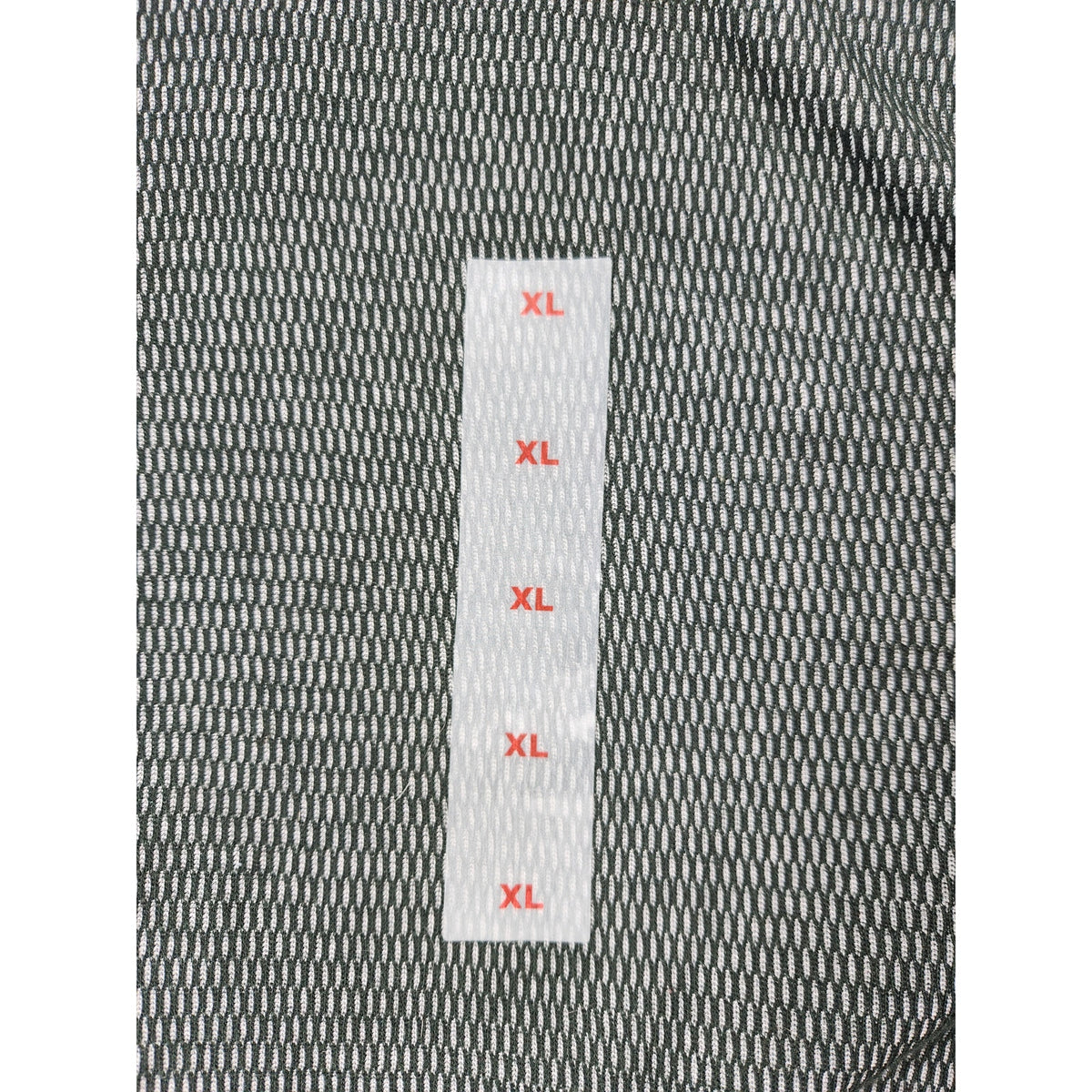 Old Navy Men's XL Gray Black Lightweight Waffle Knit Long Sleeve Shirt NWT