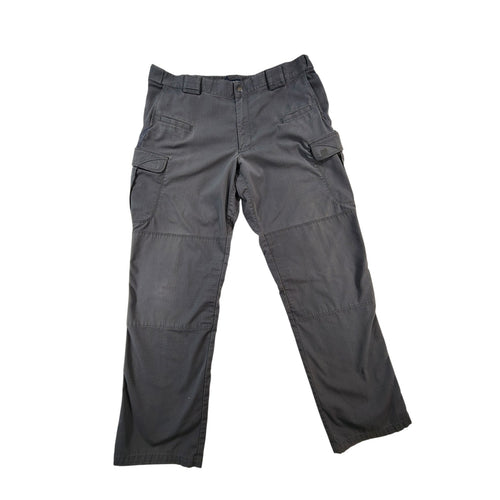 5.11 Tactical Men's Gray Tactical Cargo Pants 38x32 Ripstop Utility Work