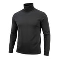 Saddlebred Men's Black Mock Neck Long Sleeve Pullover Shirt Size XL