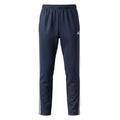 Adidas Men's Blue Tricot Jogger Track Pants White 3-Stripes Size L