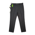 Haggar Men's Black Dress Pants Hidden Expandable Waistband 40x29 NWT