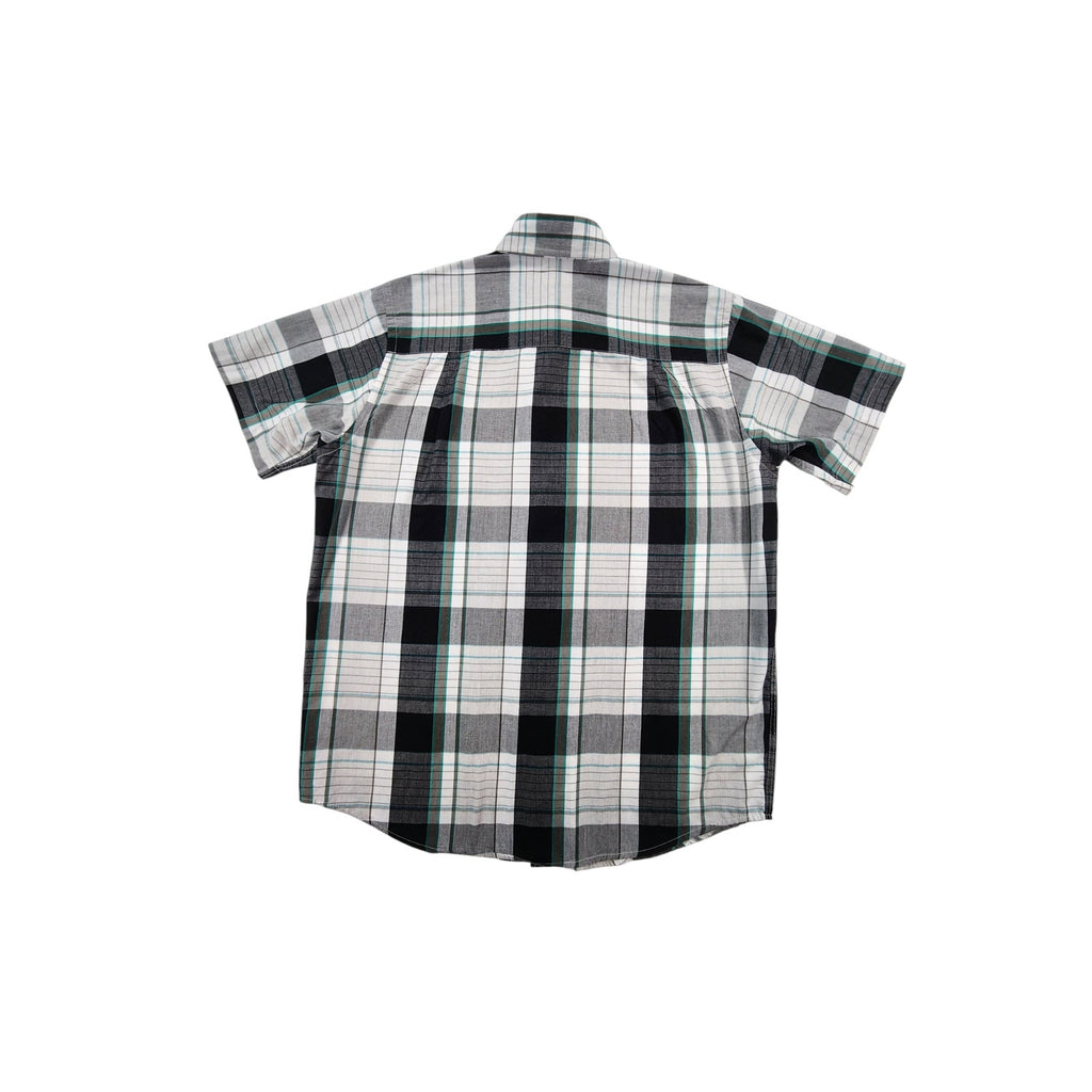 Beverly Hills Polo Club Men's Shirt S Plaid Short Sleeve Western Button Up
